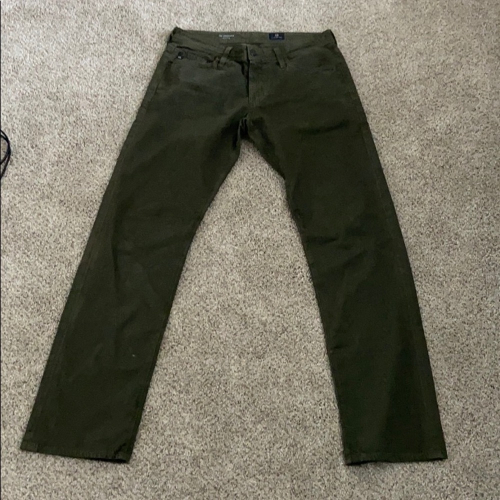 Men’s Adriano Goldschied green pants 30x32